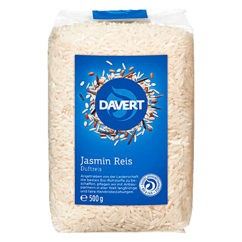 Davert Bio Jasmin-Reis Weiß 500g